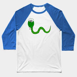 Green Snake Baseball T-Shirt